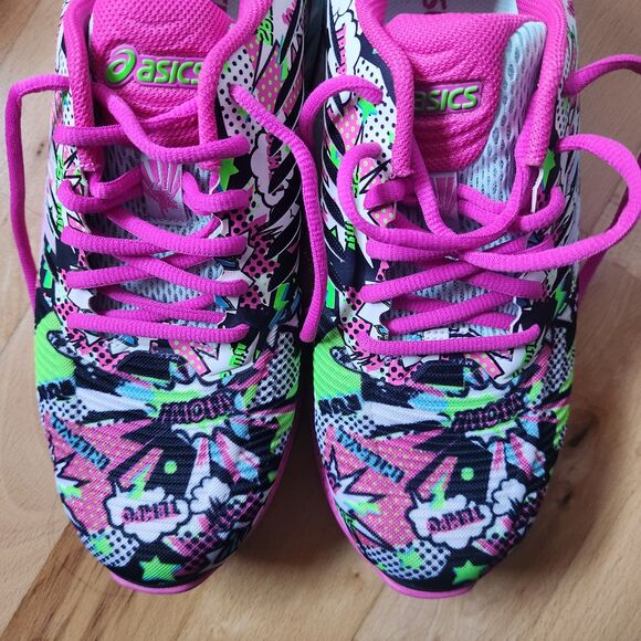 ASICS Size US 10, T6K8N FuzeGEL Women's Multicolor Running Athletic Shoe - Picture 2 of 8